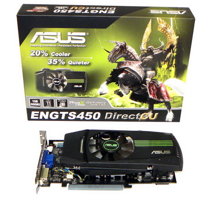 Сведения о GeForce GTS 450 от ASUS