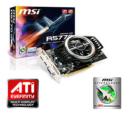 MSI Radeon HD 5770 с регулировкой напряжения