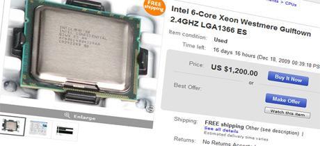 Процессор Intel Core i9 продается через Интернет